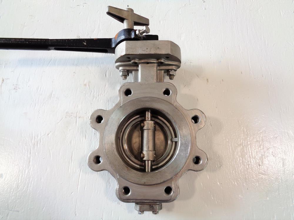 Sure Seal 4" 150# 316 Stainless Steel Butterfly Valve